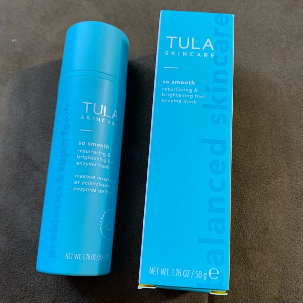 NIB TULA Skincare So Smooth Resurfacing & Brightening Fruit Enzyme Mask